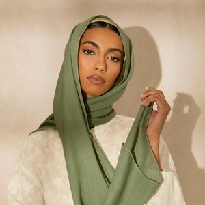 Châle islamique en modal 180*70cm pour femme, hijab doux musulman personnalisable, léger, durable et élégant - Product Image 1
