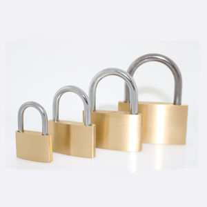 Candado de Latón Macizo, Candado Pequeño, Candados Económicos con Grillete para Taquilla, Almacenamiento en Exteriores e Interiores - Product Image 5