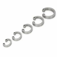 Stainless Steel Retaining Rings C-Type Snap Rings Circlips for Machinery Fasteners Supply