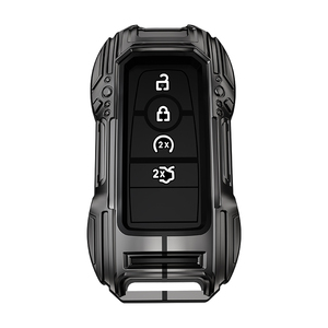 Pour Ford <span class=keywords><strong>Fusion</strong></span> Edge Mustang Explorer F150 F250 F350 F450, porte-clés de voiture en alliage de zinc anti-chute de haute qualité - Product Image 1