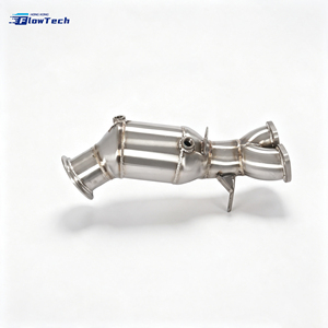 Tubo de Escape de Acero Inoxidable 304 de Alta Calidad para E92 335i E90 E93 N55 3.0T, Alto Flujo, Ajuste Directo, Pulido Espejo Profesional - Product Image 5