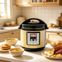 Cuisinière électrique à pression grande taille, pot antiadhésif, modes de cuisson multiples, appareil de cuisine domestique, approvisionnement en gros