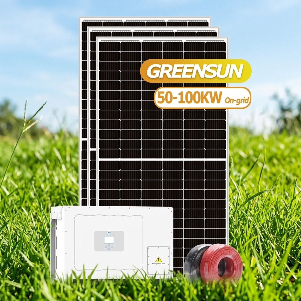 <strong>2026</strong> New Arrival Commercial 100kw 200kw 300kw 500kw Professional Factory Supply on Grid <strong>Solar</strong> System Complete Kit Price