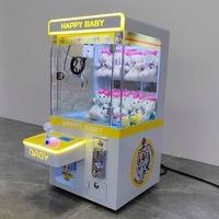 Nouvelle machine à mini-poupées commerciale à monnayeur pour enfants, idéale pour les stands et les foires