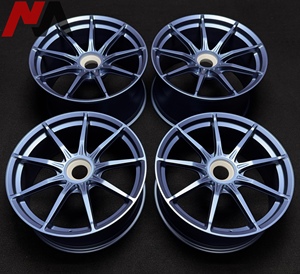 Jantes forgées MN pour Porsche <span class=keywords><strong>911</strong></span> 918 Spyder <span class=keywords><strong>GT2</strong></span> GT3 <span class=keywords><strong>RS</strong></span> GT4RS Jantes en magnésium à verrouillage central - Product Image 1