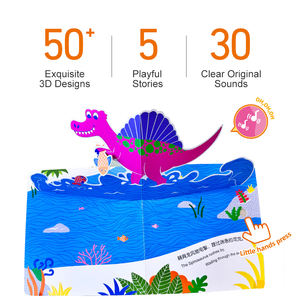 <span class=keywords><strong>Livre</strong></span> sonore interactif pour bébés et jeunes enfants - <span class=keywords><strong>Livre</strong></span> audio interactif en anglais pour l'apprentissage précoce avec pages en carton Hairun Sunshine - Product Image 4