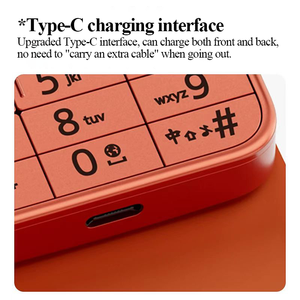 Originale Noki-un 220 4G Feature Phone 2.8 pollici Bluetooth Radio FM 1450mAh Bettery Dual SIM pulsante di telefonia Mobile tipo-C porta - Product Image 5