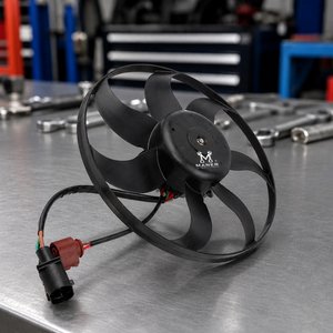 Ventilador de refrigeración del radiador MANER 3C0959455F / 1K0959455FR / 1TD959455D / 1K0959455DL compatible con VW GTI Golf Mk6 Tiguan B7 CC Skoda - Product Image 3