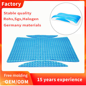 62.5*37CM Cooling Gel Pillow Temperature Regulating Breathable Honeycomb Gel Pillow 2024 Neck Pillow 3 in 1 Cooling Gel <b>Pad</b> - Product Image 3