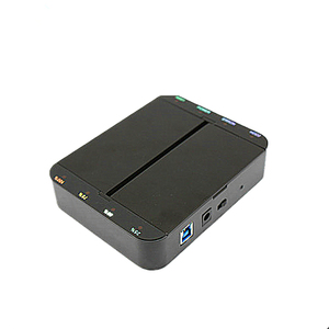 Dual-bay 2.5 "3.5" bản sao bến cảng bên ngoài Ổ đĩa cứng bao vây USB 3.0 <span class=keywords><strong>SATA</strong></span> 5Gbps 16TB Công suất nhựa trường hợp - Product Image 1