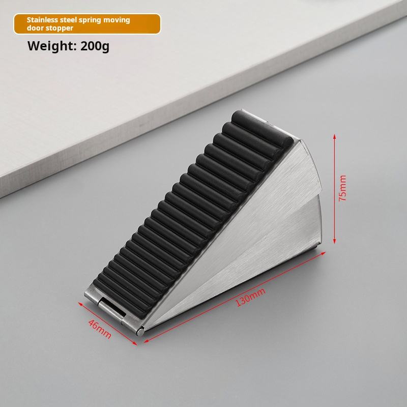 Enchufe de puerta de resorte de acero inoxidable 304 [plata]