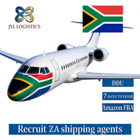 Expédition aérienne vers l'Afrique du Sud, agent de fret, transport de marchandises, service de livraison, expédition, logistique, export FBA, consolidation