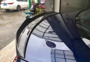 CSYP PSM Style Carbon Fiber Double Deck Polished Finish Rear Tail <strong>Spoiler</strong> 3M Tape Installation for Infiniti Q50/Q50S/Q50L - Product Image 5