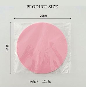 Custom Logo 10cm Diameter Silicone Rubber Coasters Soft Non-slip Heat Resistant Multi-color Cup Mat Pad <b>for</b> Drinks Coffee Beer - Product Image 3