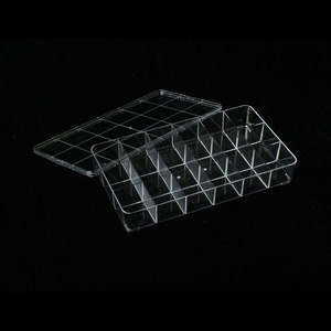 Clear Plastic Beads <strong>Containers</strong> <strong>Box</strong> Crafts Hardware Plastic <strong>Box</strong> Small Beads Storage Necklace Rings Earring Jewelry Storage <strong>Box</strong> - Product Image 5
