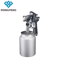Pistolet de pulvérisation industriel RONGPENG R-77S, pistolet de peinture à air à alimentation par aspiration