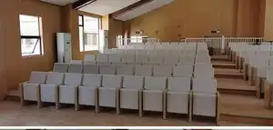 2024 Factory Wholesale Folding Cinema Seating Church Theater Auditorium Chair Public Furniture
