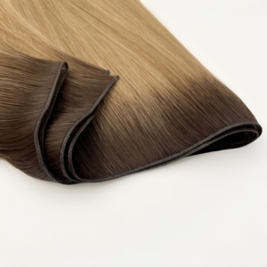 Extensiones de Cabello Ruikang para Genius Weft, Cabello Europeo Virgen, Técnica de Doble Trama, Cabello Humano de Alta Calidad - Product Image 5