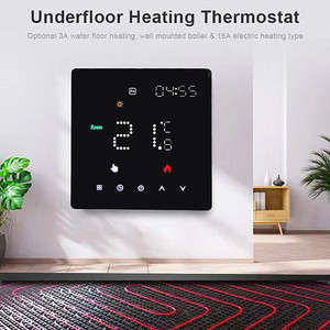 <span class=keywords><strong>Thermostat</strong></span> <span class=keywords><strong>intelligent</strong></span> WiFi haute puissance SIXWGH 16A, contrôle par application Tuya, écran couleur LED, chauffage au sol électrique pour maison, camping-car, <span class=keywords><strong>Alexa</strong></span>/Google - Product Image 5