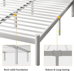 Simple Beauty Arch Dormitorio en forma <span class=keywords><strong>de</strong></span> <span class=keywords><strong>puente</strong></span> Plataforma blanca Marco <span class=keywords><strong>de</strong></span> cama <span class=keywords><strong>de</strong></span> hierro Cama <span class=keywords><strong>de</strong></span> almacenamiento <span class=keywords><strong>de</strong></span> metal <span class=keywords><strong>de</strong></span> tamaño Queen con cabecero - Product Image 5