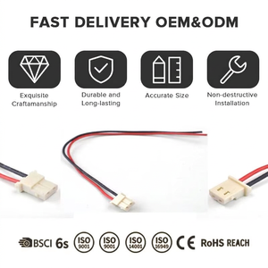 Faisceau de câblage de précision IoT pour moto, câble plat FFC <span class=keywords><strong>40</strong></span>/60 broches, isolation <span class=keywords><strong>PVC</strong></span>/PTFE, haute densité, carte-carte - Product Image 3