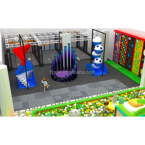 Parque Infantil Interior de Alta Calidad con Temática Forestal, Equipo de Juego Suave Comercial para Niños, Parques Infantiles Interiores Pequeños en Venta - Product Image 5