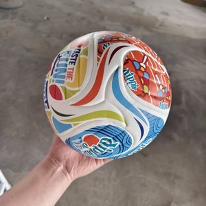 Ballon de Foot Professionnel Personnalisé Tailles 1, 2, 3, 4 et 5, en Cuir PU Thermosoudé, pour Match et Entraînement - Product Image 6