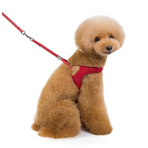 Arnés Cómodo, Ajustable y Duradero con Cuello en V, Estilo Camisola, Simple, para Perros, de Poliéster con Patrón a Cuadros, Personalizado - Product Image 2