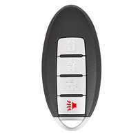 XHORSE XSNIS2EN Style 4 boutons Clé télécommande intelligente universelle pour Nissan 5 pièces/lot