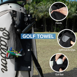 17-en-1 Kit Cadeau de Golf : Brosse à Eau en Plastique, Serviette Gaufrée, Outil de Réparation de Divots, Marqueur de Ligne de Balle, Porte-Tee, Kit de Nettoyage de Clubs - Durable et Portable - Product Image 4