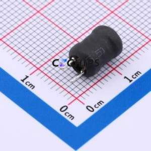 Inductor de Anillo de Color CKPK0608-4.7mH/K-U3.3 / Inductor de Montaje Superficial (THT), Componente de Montaje Superficial (THT), D8xL10mm 4.7mH 10% 60mA 17Ohm - Product Image 1