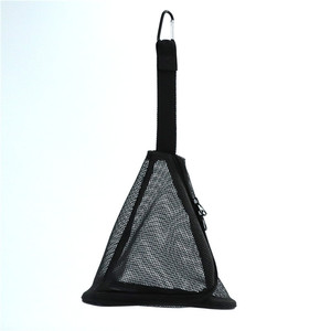 Red de Secado Triangular Plegable, Cesta de Almacenamiento Colgante, Bolsa de Malla con Gancho Negro para Uso en Camping al Aire Libre - Product Image 5