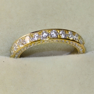 Anello dal Design a Fascia Intera, Stile Semplice, Anello da Dito per Donne - Product Image 5