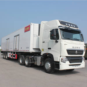 Tres ejes 40 pies transporte de alimentos refrigerador remolque HK9403LCC - Product Image 6