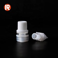 Emballage et bouchon en plastique bleu de 8,6 mm pour boissons, sacs d'emballage flexibles