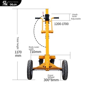 Electric Cylinder <strong>Trolley</strong> Gas Bottle Cart Medical Oxygen Bottle Carrier <strong>Trolley</strong> - Product Image 5