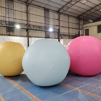 Ballon gonflable géant en PVC, personnalisé, multi-tailles, imprimé par sublimation couleur, durable, imperméable, pour le sport et l'extérieur, vente en gros