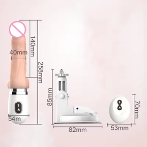 Hete Verkoop Afstandsbediening Stuwende Telescopische Siliconen Dildo 'S Voor Vrouwen Vibrators Die Op En Neer Vrouwelijke Seks Machinegeweer Beweegt - Product Image 4