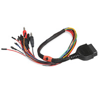 OBD2 16pin diagnóstico ECU Banco Pinout MPPS V21 Breakout Tricore Cable plástico coche analizador con 12V interruptor motor Herramienta