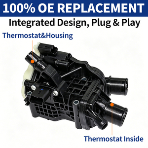 Pour Peugeot 308 508 3008 Expert Boxer 2.0 2.2 HDI Boîtier de thermostat <span class=keywords><strong>9804160380</strong></span> 9849443980 1876476 2264810 - Product Image 3