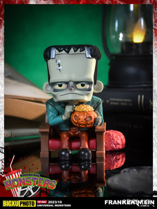 Caja Sorpresa de la Serie La Alianza de Monstruos de Universal, Muñeco de <span class=keywords><strong>Frankenstein</strong></span>, Regalo de Halloween, Juguete Coleccionable - Product Image 4