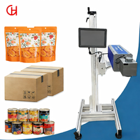 Machine de marquage laser CO2 de qualité industrielle hautement efficace pour la gravure et l'impression sur matériaux plastiques et métalliques
