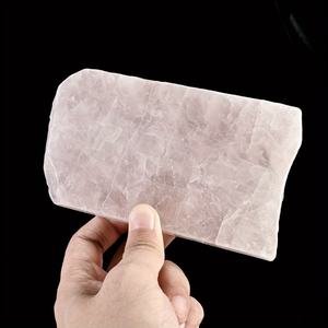 Rodajas de Cuarzo Rosa Únicas al por Mayor, Perfectas para Decoración del Hogar, Regalos Navideños y Colecciones de Piedras - Product Image 3