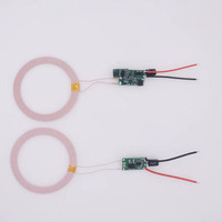 Module d'alimentation sans fil haute puissance Taidacent 12V 1.2A avec télécommande, kit de chargeur sans fil à induction PCB à faible émission de chaleur