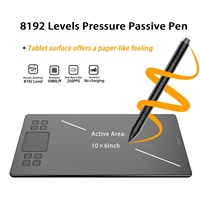 Tableta de dibujo Veikk A50 de la pluma de la tableta es Compatible con Win y sistema Mac y varios programas de dibujo como Photoshop