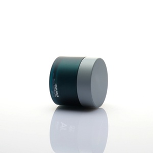 Pot cosmétique rond vide en plastique PP vert de 3 ml, adapté à la sérigraphie, avec bouchon à vis pour crème visage et lotion - Product Image 3