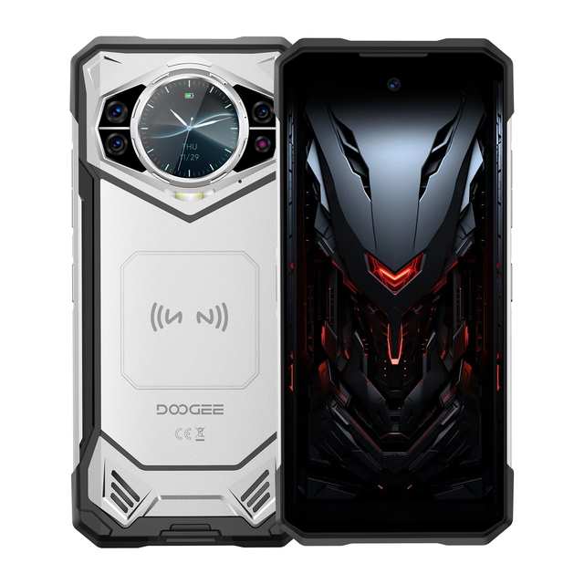 Factory Price 5G Global Version DOOGEE S200 Rugged Phone 12GB+256G Side Fingerprint 6.72" Android 14 Octa Core NFC Phone