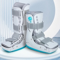 Botte de marche pneumatique gonflable pour immobilisation de la cheville et du pied en cas de fracture, et pour la récupération du tendon d'Achille et du métatarsien