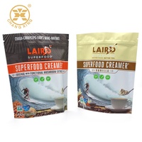 Sachet Doypack personnalisé imprimé 900g pour farine de maïs, manioc, blé, igname, emballage alimentaire avec fermeture éclair