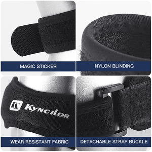 <strong>Knee</strong> Braces for <strong>Knee</strong> Pain Patella <strong>Knee</strong> <strong>Support</strong> <strong>Strap</strong> Adjustable Stabilizer for Tendonitis Basketball Running Volleyball Tennis - Product Image 3